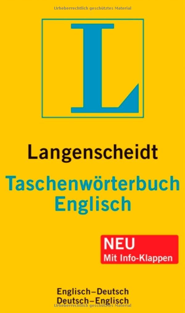 Langenscheidt Taschenwörterbuch Englisch: Englisch-Deutsch/Deutsch-Englisch: Langenscheidts Taschenworterbuch Englisch (Eng/Deu/Deu/Eng) (Langenscheidt Taschenwörterbücher) General education