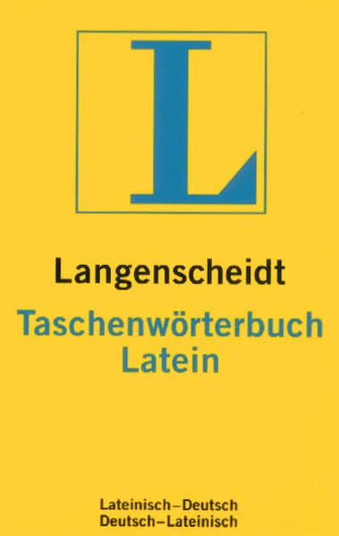 Langenscheidt Taschenwörterbücher: Langenscheidts Taschenwörterbuch, Latein Foreign Languages ​​& Dictionaries