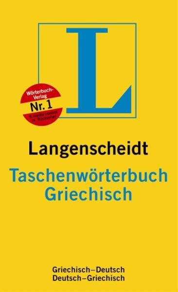 Langenscheidt Taschenwörterbuch Griechisch Foreign Languages ​​& Dictionaries