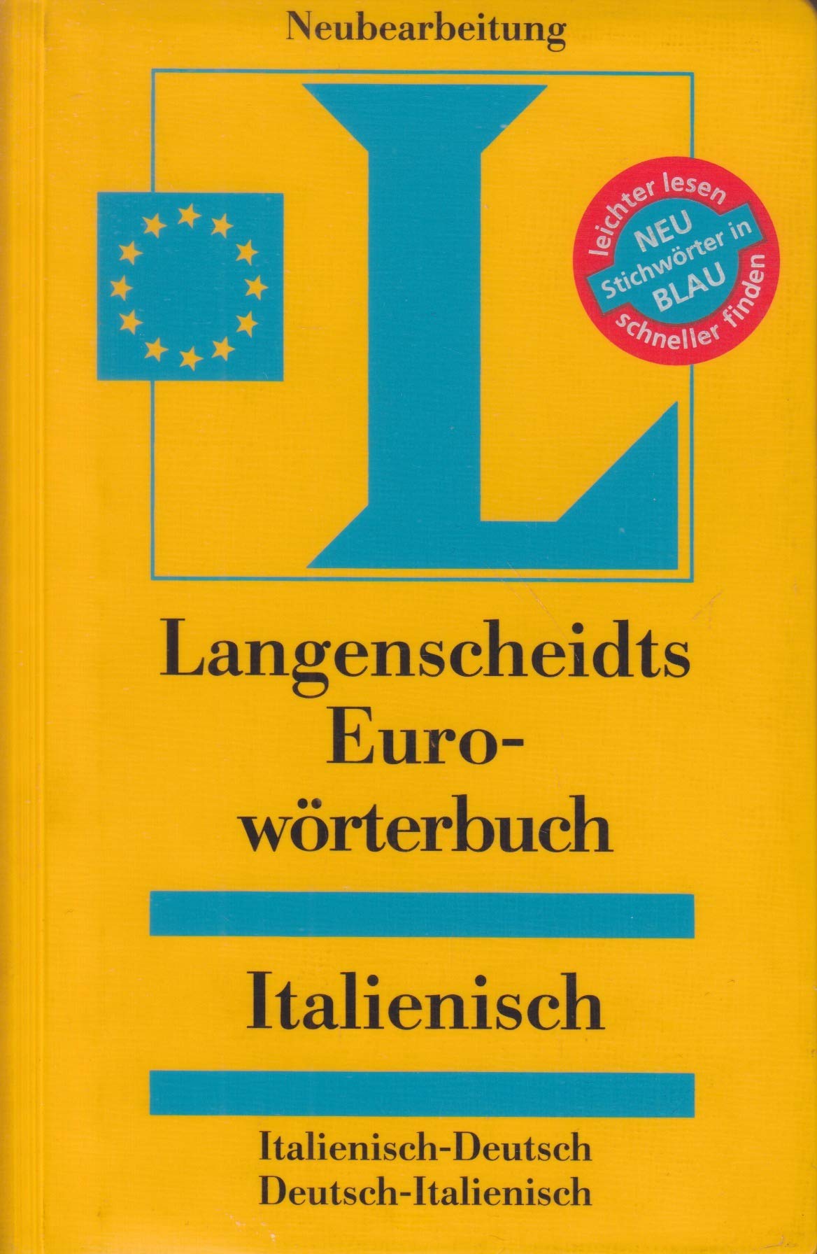 Langenscheidts Eurowörterbuch, Italienisch Foreign Languages ​​& Dictionaries