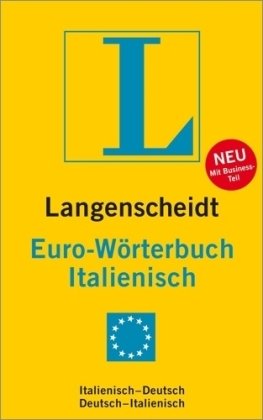 Langenscheidt Euro-Wörterbuch Italienisch: Italienisch-Deutsch/Deutsch-Italienisch Foreign Languages ​​& Dictionaries