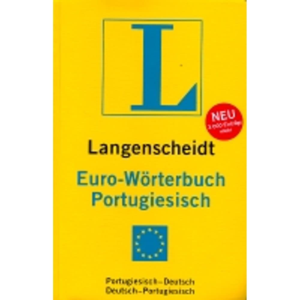 Langenscheidt Euro-Wörterbuch Portugiesisch: Portugiesisch-Deutsch/Deutsch-Portugiesisch: Portugiesisch-Deutsch, Deutsch-Portugiesisch. Rund 45.000 ... Wendungen (Langenscheidt Euro-Wörterbücher) Leisure, Home & Garden
