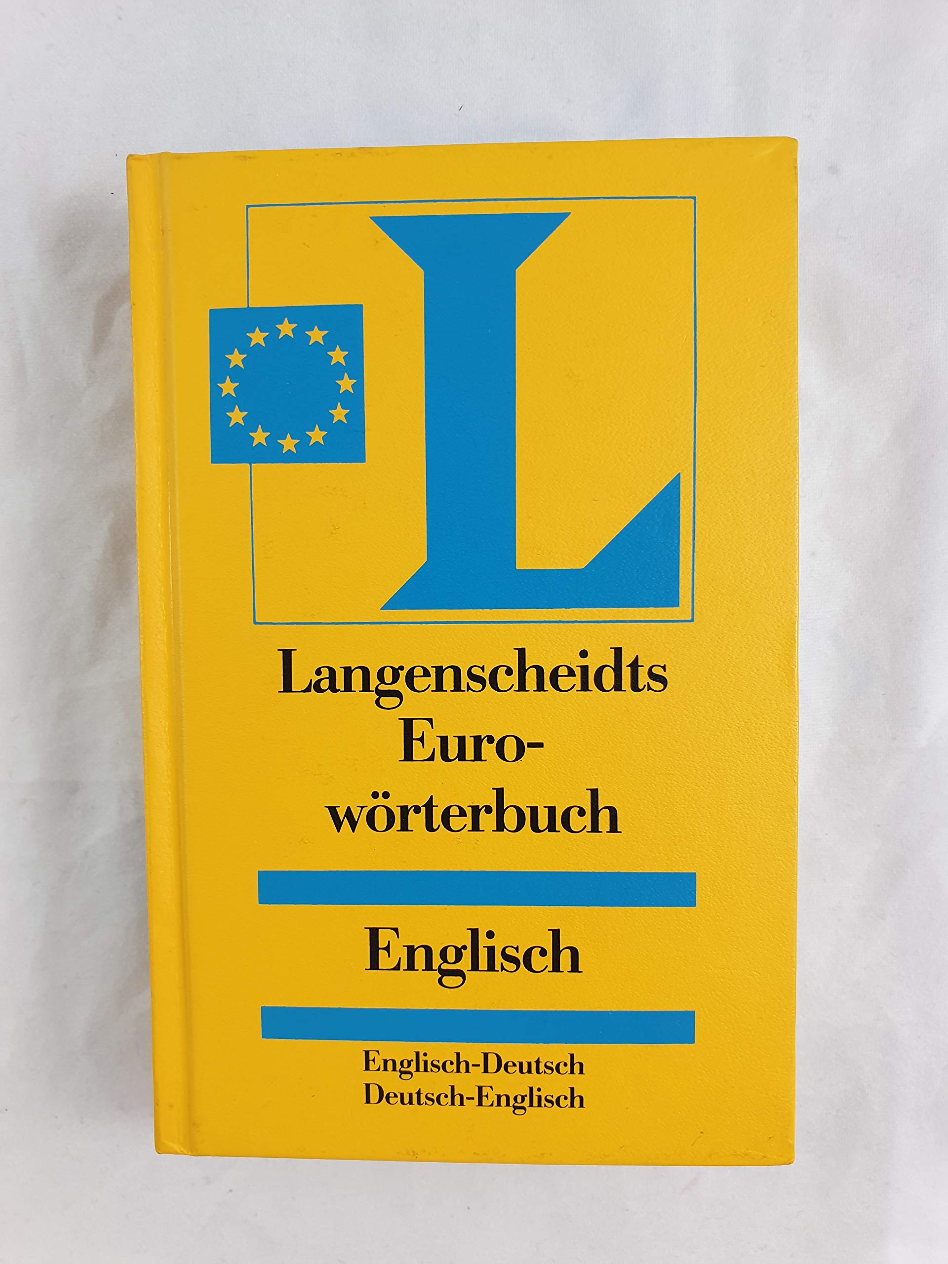 Product Image: Langenscheidts Eurowörterbuch Englisch. Englisch- Deutsch / Deutsch- Englisch