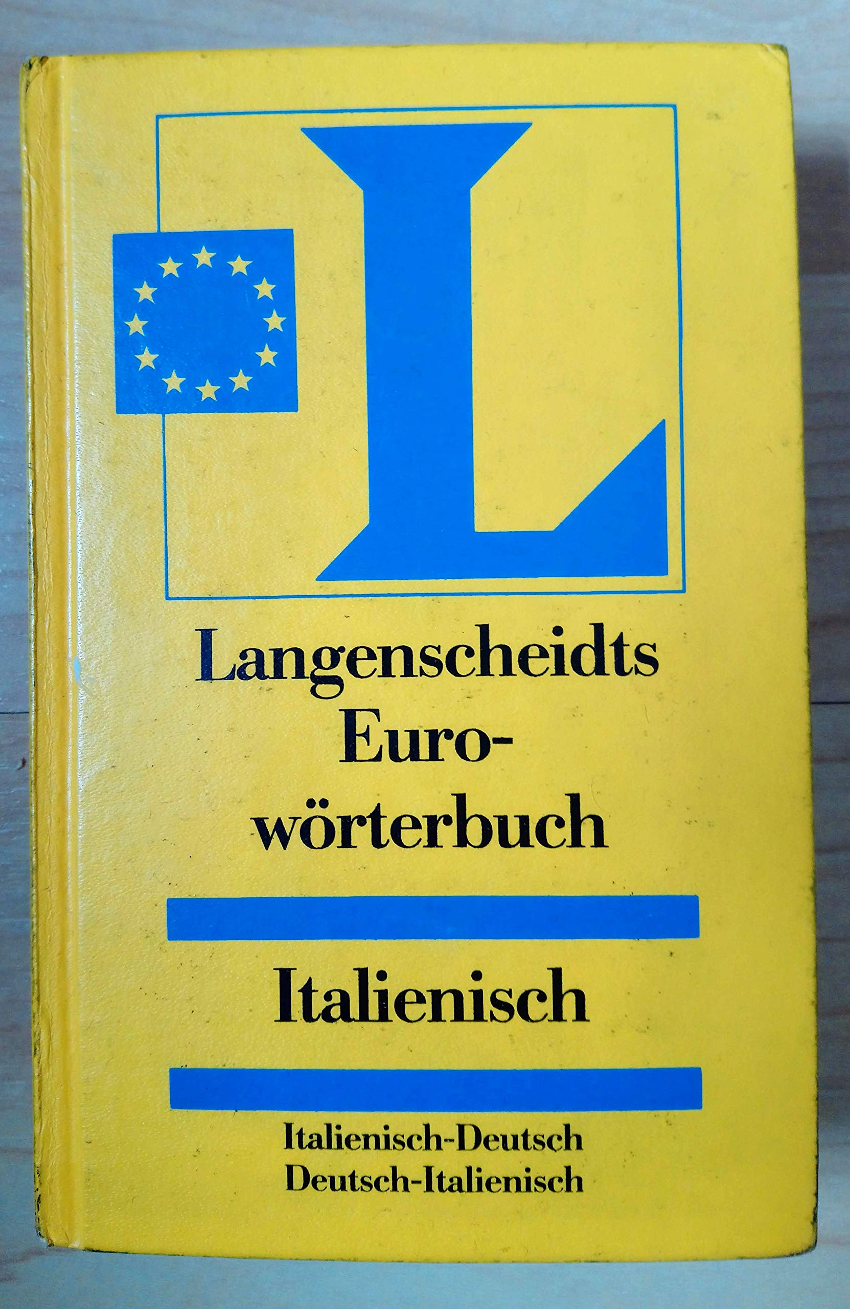 Langenscheidts Eurowörterbuch Italienisch. Italienisch- Deutsch / Deutsch- Italienisch Books
