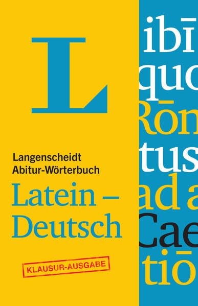 Langenscheidt Abitur-Wörterbuch Latein-Deutsch Foreign Languages ​​& Dictionaries