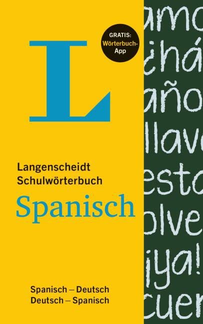 Langenscheidt Schulwörterbuch Spanisch - Buch und App Foreign Languages ​​& Dictionaries
