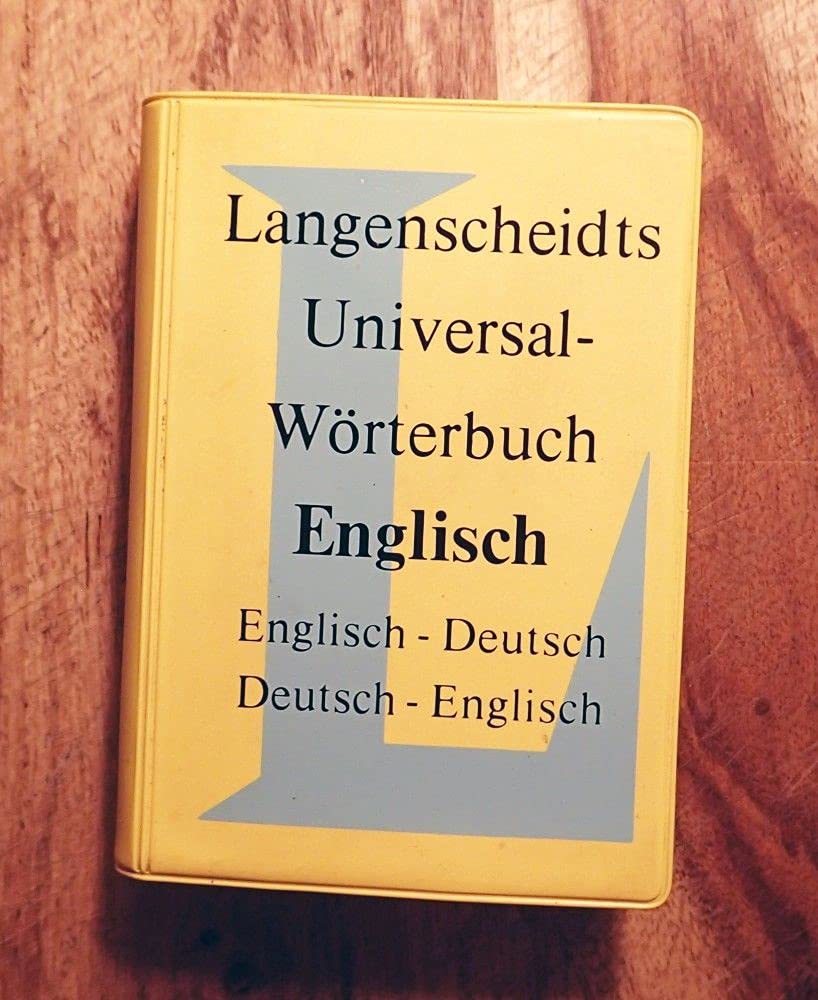 Dictionary Langenscheidts German English English German Foreign Languages ​​& Dictionaries