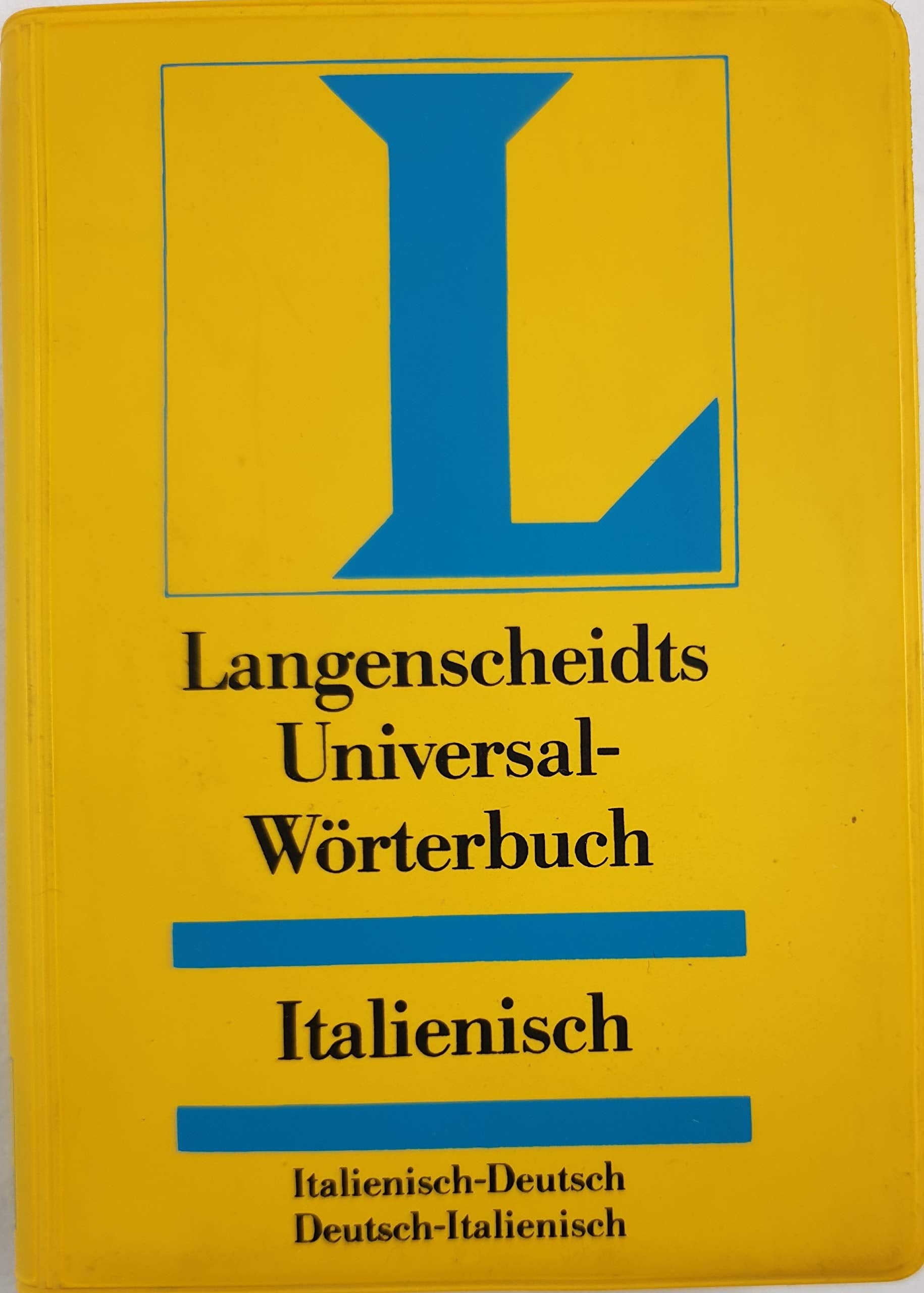 Langenscheidts Universal Woerterbuch/Italian to German, German to Italian Foreign Languages ​​& Dictionaries