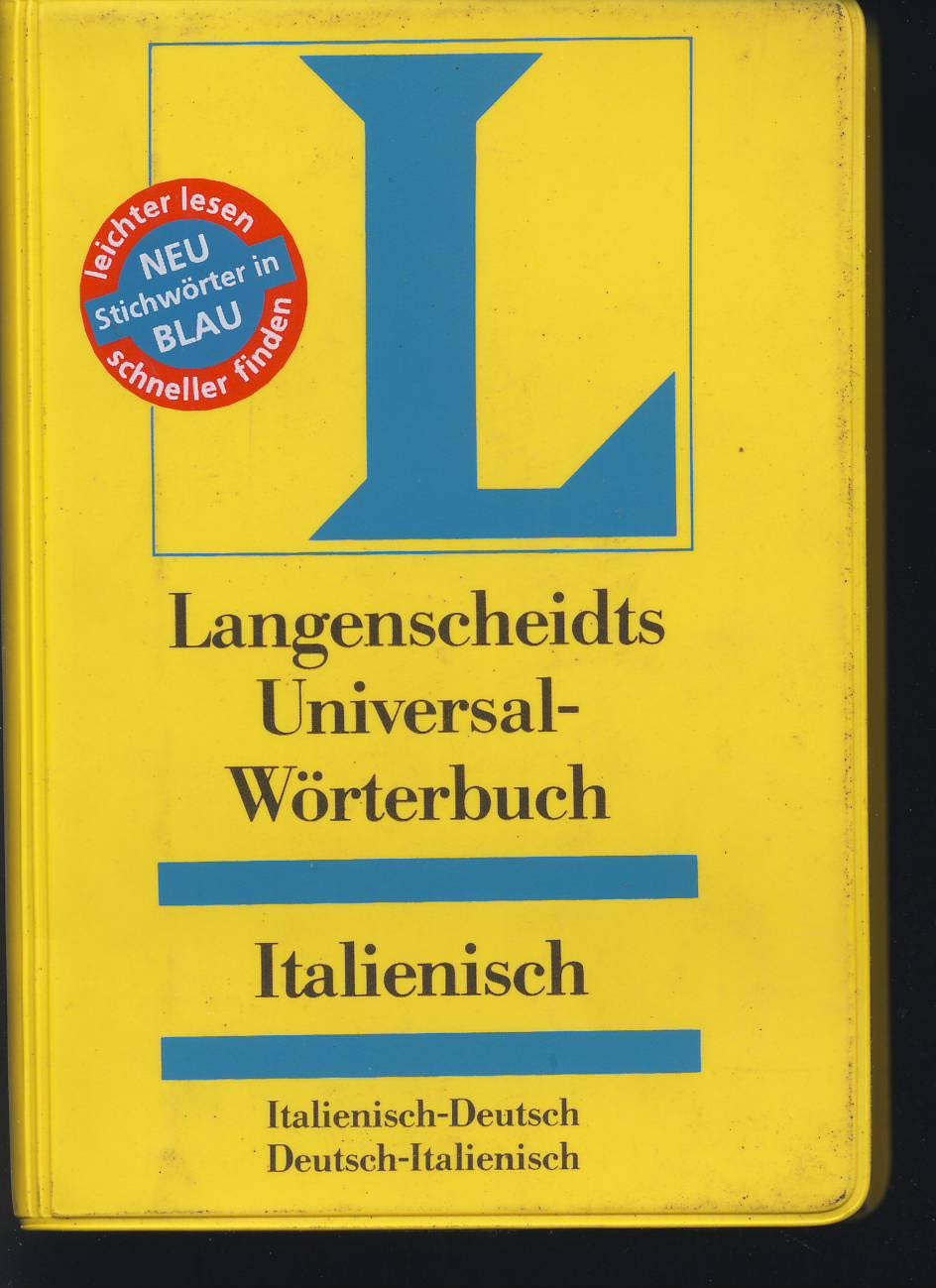 Langenscheidts Universal-Wörterbuch, Italienisch Foreign Languages ​​& Dictionaries