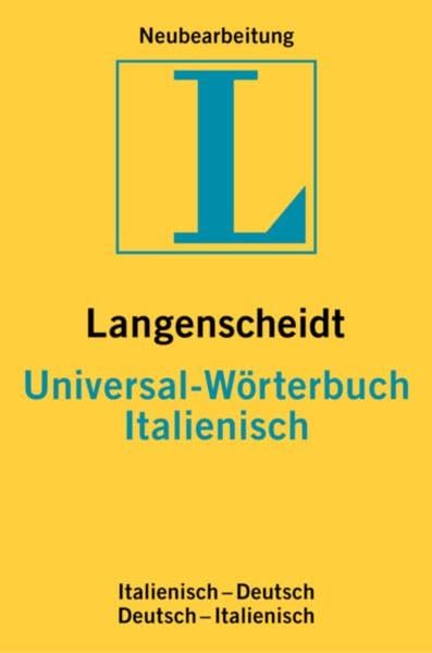 Langenscheidt Universal-Wörterbuch Italienisch Foreign Languages ​​& Dictionaries