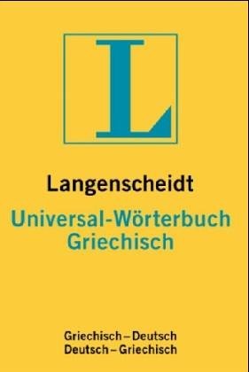 Langenscheidt Universal-Wörterbuch Griechisch Foreign Languages ​​& Dictionaries