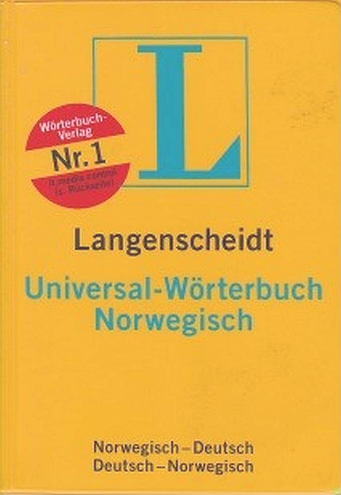 Langenscheidt Universal-Wörterbuch Norwegisch Foreign Languages ​​& Dictionaries