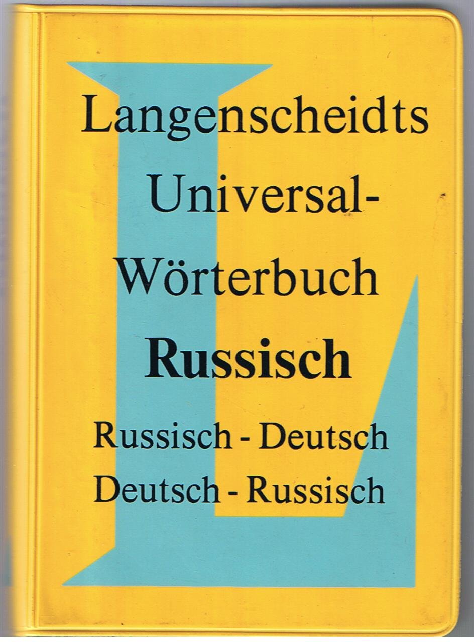 Langenscheidts Universal-Wörterbuch, Russisch Foreign Languages ​​& Dictionaries