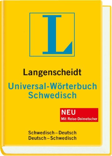 Langenscheidt Universal-Wörterbuch Schwedisch: Schwedisch-Deutsch/Deutsch-Schwedisch Foreign Languages ​​& Dictionaries