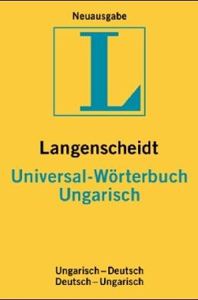 Langenscheidt Universal-Wörterbücher Ungarisch: Ungarisch-Deutsch, Deutsch-Ungarisch Social Sciences
