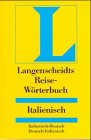 Langenscheidts Reisewörterbücher, Italienisch Foreign Languages ​​& Dictionaries