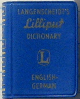 Product Image: Langenscheidt's Lilliput Dictionary English-German