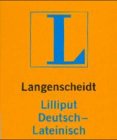 Product Image: Langenscheidts Lilliput Deutsch- Lateinisch