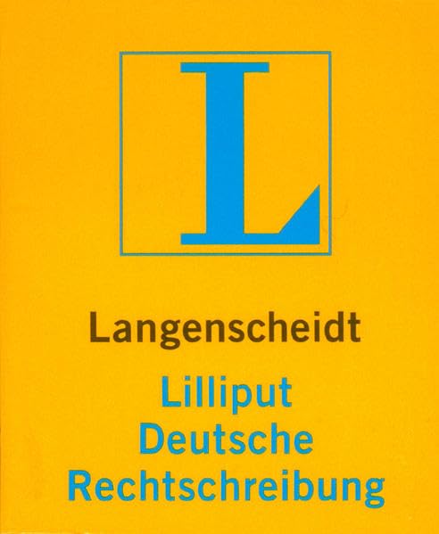 Langenscheidt Lilliput-Wörterbücher: Deutsche Rechtschreibung General education