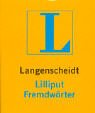 Langenscheidt Lilliput-Wörterbücher: Fremdwörter General education