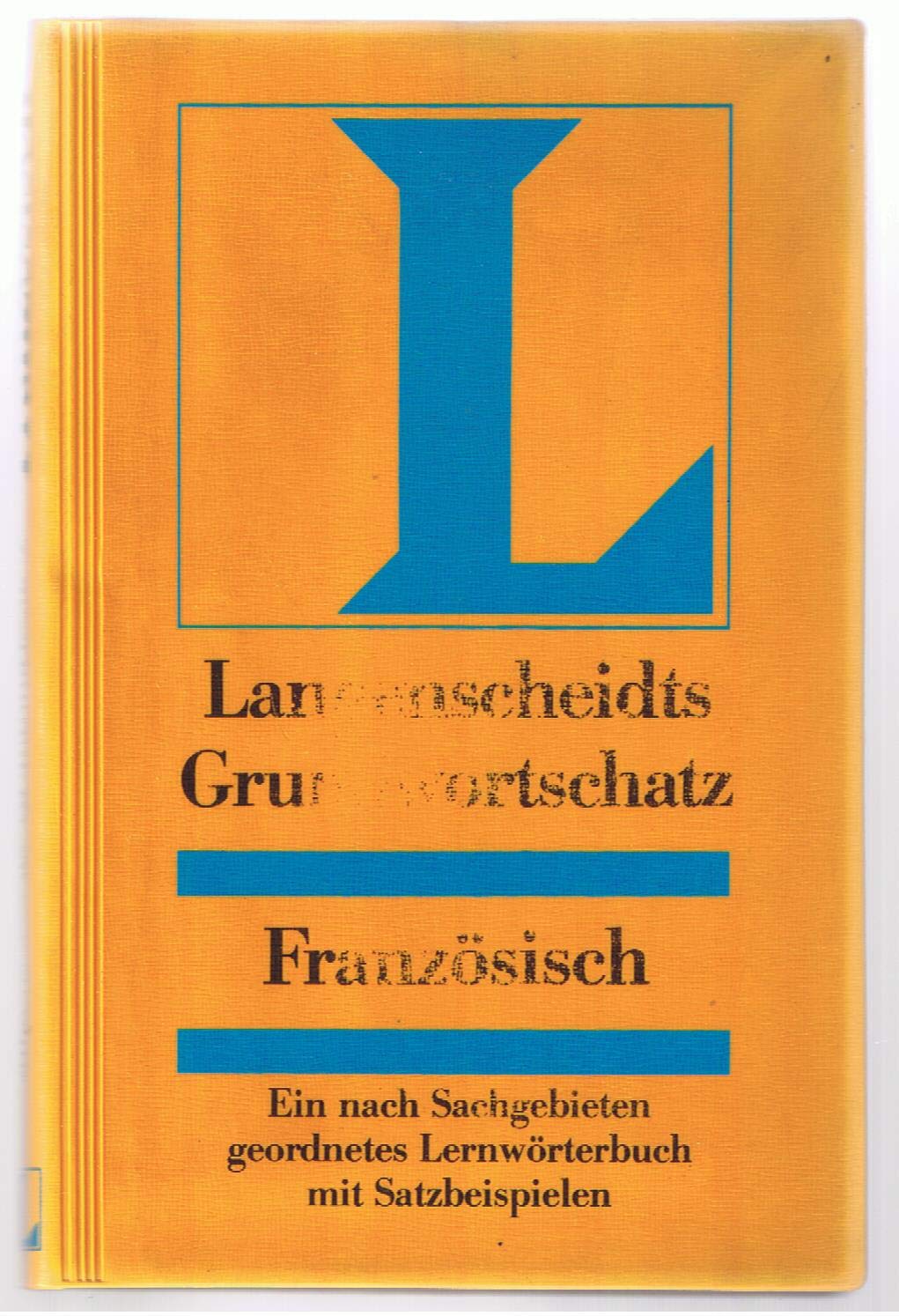 Langenscheidts Grundwortschatz Französisch Foreign Languages ​​& Dictionaries