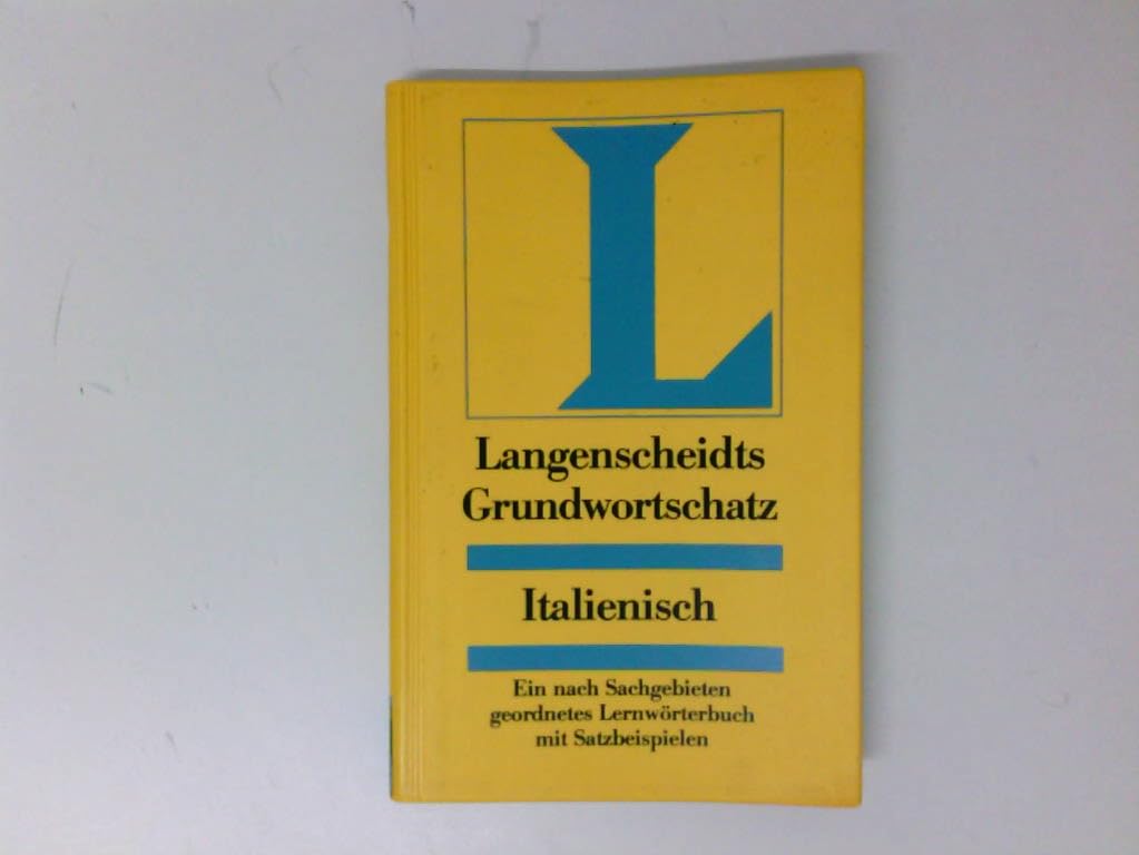 Product Image: Langenscheidts Grundwortschatz Italienisch