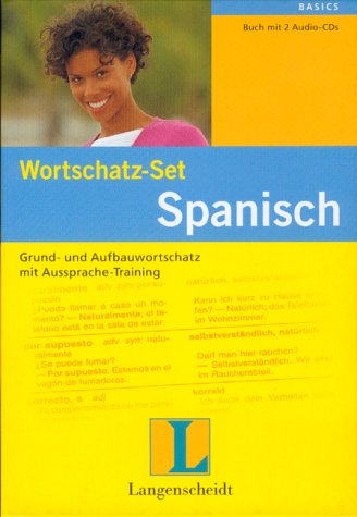 Langenscheidts Wortschatz-Set, m. 2 Audio-CDs, Spanisch Books