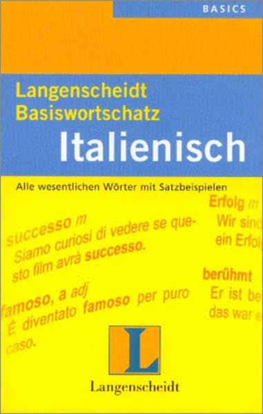 Langenscheidts Basiswortschatz, Italienisch (Langenscheidt Basiswortschatz) Learning & Reference