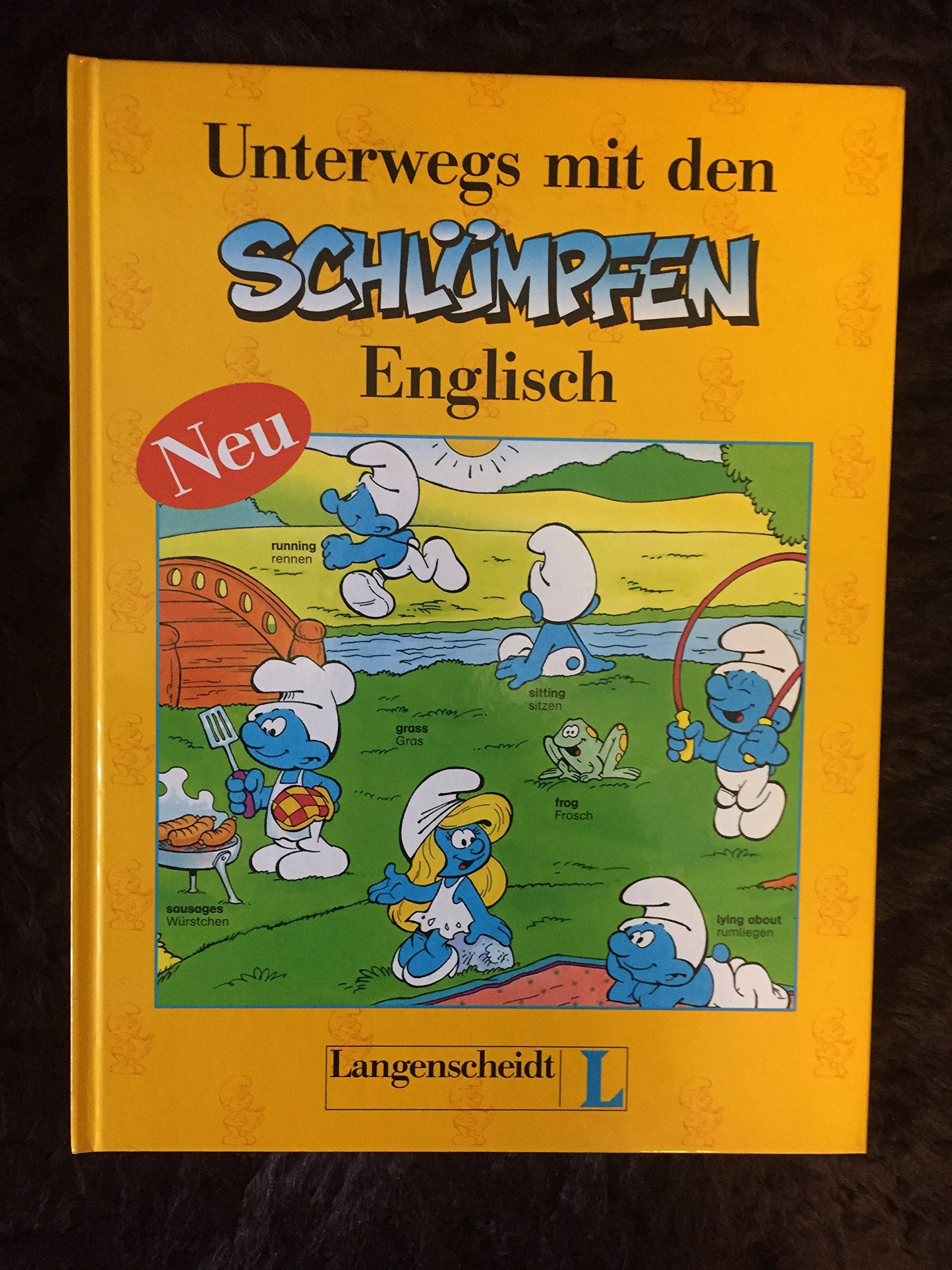 Unterwegs mit den Schlümpfen. Englisch Foreign Languages ​​& Dictionaries