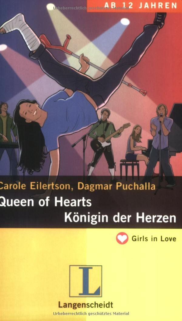Queen of Hearts - Königin der Herzen: Ein deutsch-englischer Liebesroman (Girls in Love) Study Guides