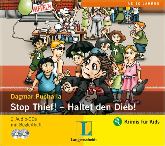 Stop Thief! - Haltet den Dieb! - Hörbuch (2 Audio-CDs mit Begleitheft) (Langenscheidt Hörbücher "Krimis für Kids") Study Guides