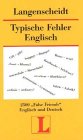 Typische Fehler Englisch Foreign Languages ​​& Dictionaries