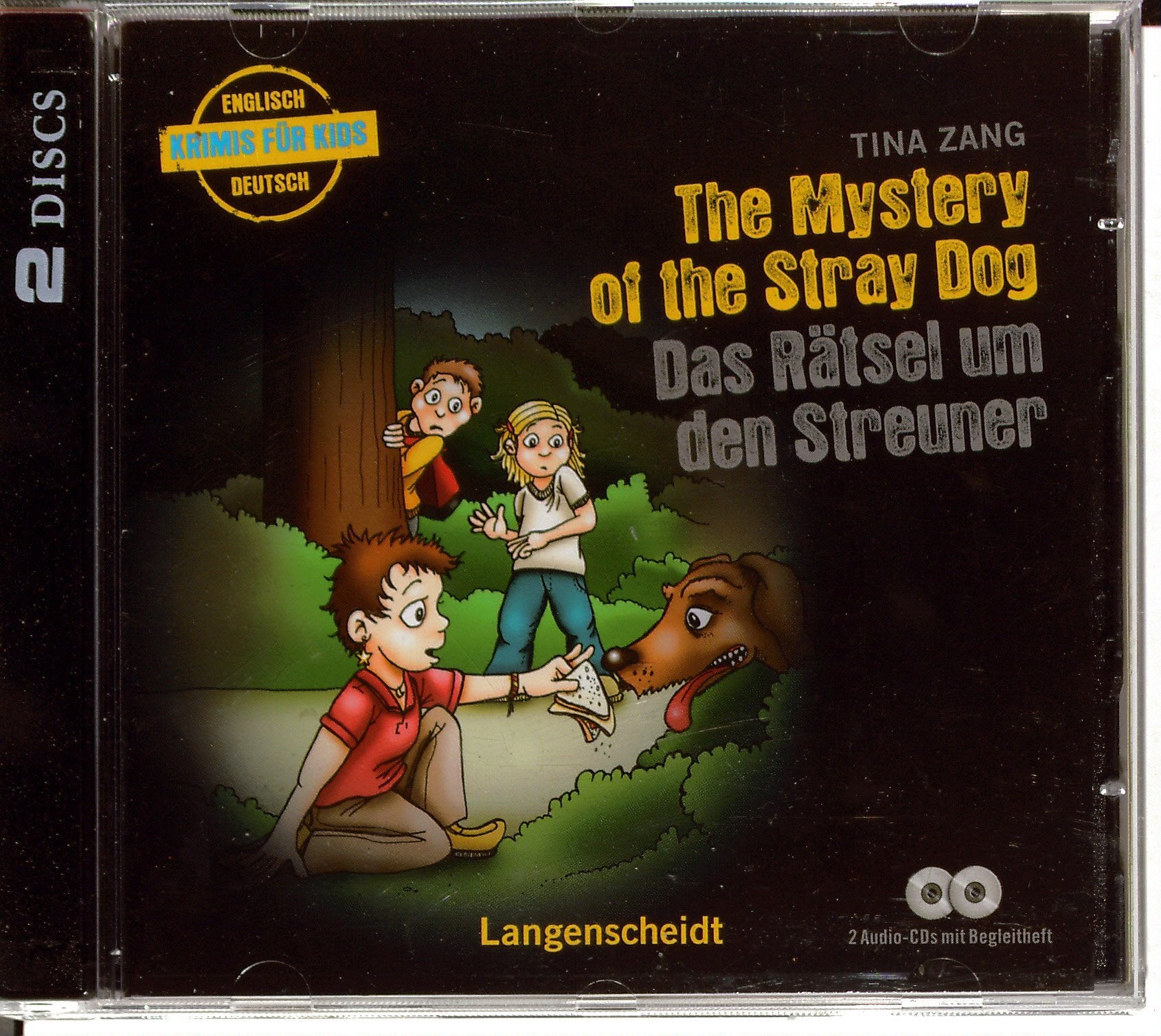 The Mystery of the Stray Dog - Das Rätsel um den Streuner - Hörbuch (2 Audio-CDs mit Begleitheft): Ein deutsch-englischer Krimi Study Guides
