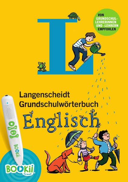 Langenscheidt Grundschulwörterbuch Englisch - Buch mit BOOKii-Hörstift-Funktion: Mit Spielen für den BOOKii-Hörstift und Lernquiz, Englisch-Deutsch (Langenscheidt Grundschulwörterbücher) General education