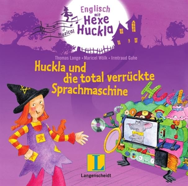 Huckla und die total verrückte Sprachmaschine - Hörspiel auf Audio-CD: Englisch mit Hexe Huckla Foreign Languages ​​& Dictionaries