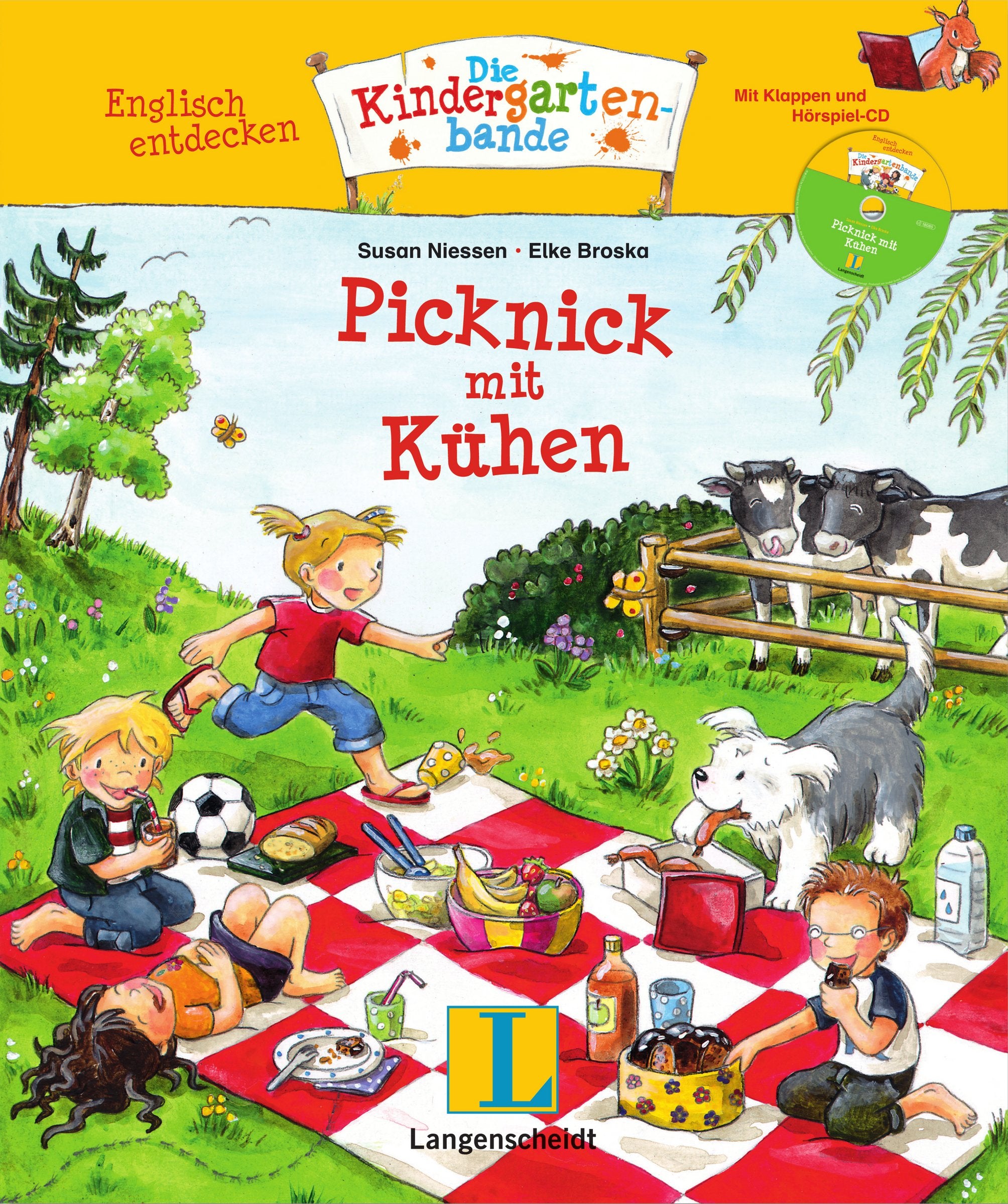 Englisch entdecken - Die Kindergartenbande: Picknick mit Kühen Foreign Languages ​​& Dictionaries