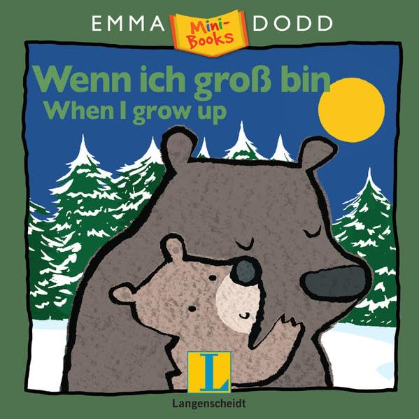 Wenn ich groß bin - When I grow up: Mini-Books: Wenn Ich Gross Bin - When I Grow Up (Emma Dodd) Foreign Languages ​​& Dictionaries