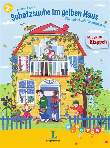 Schatzsuche im gelben Haus. Ein Bilderbuch für Entdecker - Pappbilderbuch: PiNGPONG: Ein Bilderbuch für Entdecker. Mit vielen Klappen Children's books