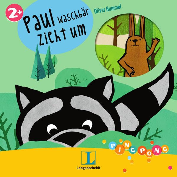 Paul Waschbär zieht um - Pappbilderbuch: PiNGPONG Children's books