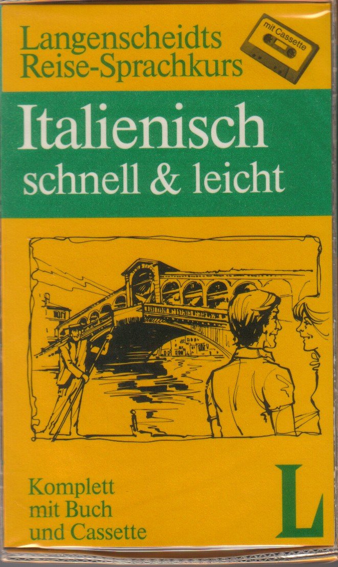 Langenscheidts Reisesprachkurs, Schnell & leicht, Cassettenkurs, Italienisch, 1 Cassette Foreign Languages ​​& Dictionaries