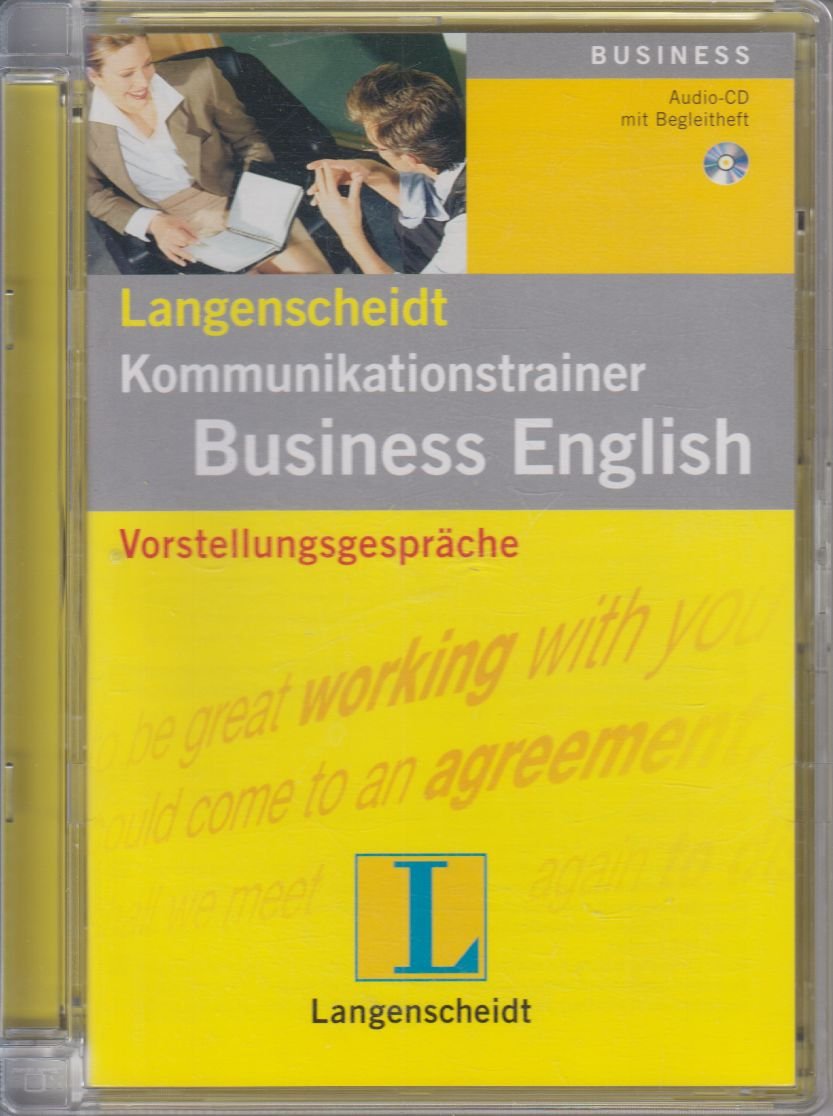 Kommunikationstrainer Business English, Audio-CDs, Vorstellungsgespräche, 1 Audio-CD Foreign Languages ​​& Dictionaries
