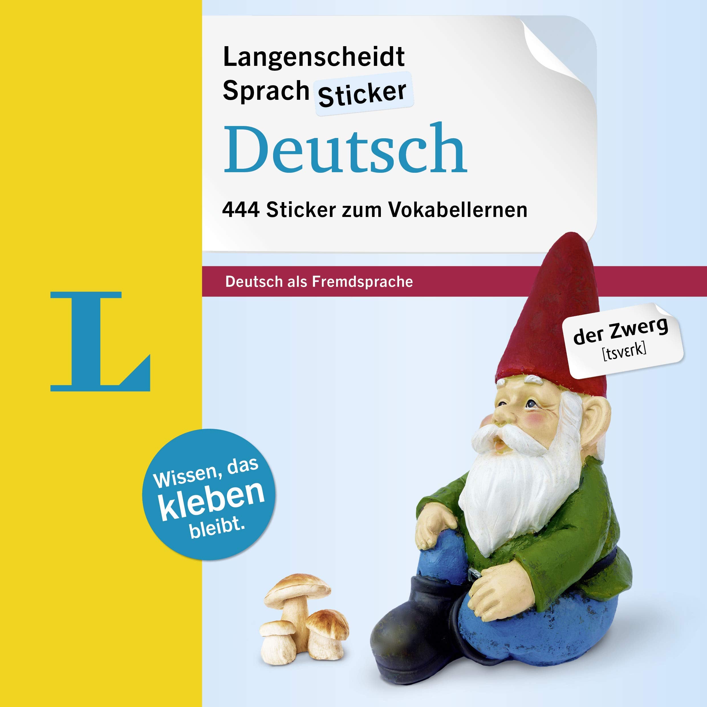 Langenscheidt SprachSticker Deutsch - mit Fotos: 444 Sticker zum Vokabellernen: Deutsch als Fremdsprache. 444 Sticker zum Vokabellernen. Wissen das kleben bleibt General education