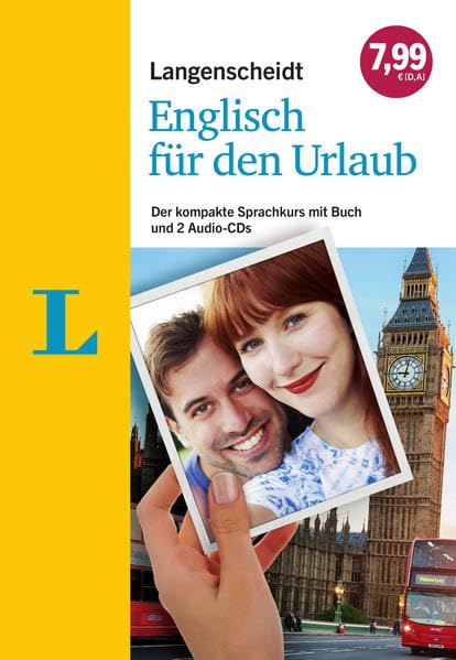 Langenscheidt Englisch für den Urlaub - Sprachkurs mit 2 Audio-CDs und Buch: Der kompakte Sprachkurs mit Buch und 2 Audio-CDs (Sprachkurs für den Urlaub) Foreign Languages ​​& Dictionaries