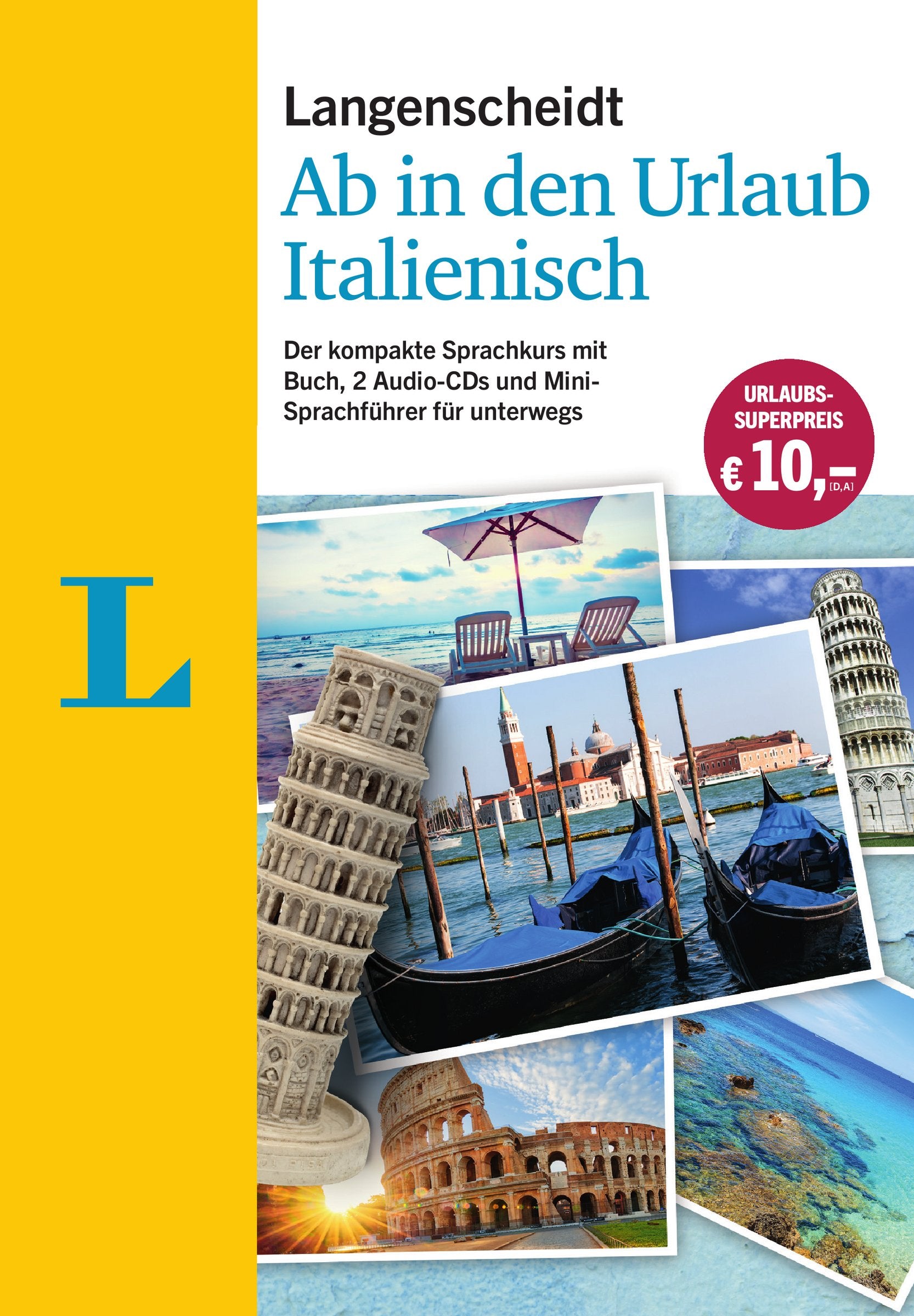 Langenscheidt Ab in den Urlaub - Italienisch - Sprachtraining für die Reise: Der kompakte Sprachkurs mit Buch, 2 Audio-CDs und Mini-Sprachführer Media & Communication