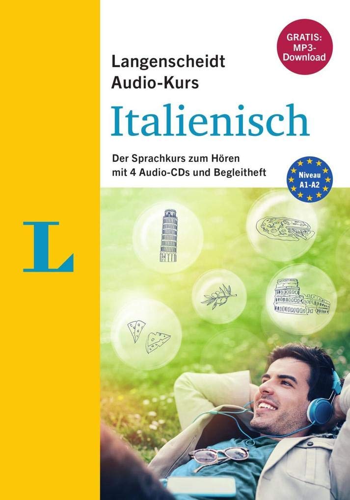 Langenscheidt Audio-Kurs Italienisch - Gratis-MP3-Download inklusive: Der Sprachkurs zum Hören mit 4 Audio-CDs und Begleitheft Foreign Languages ​​& Dictionaries