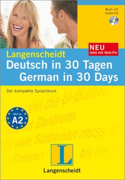 Langenscheidt Deutsch in 30 Tagen/German in 30 Days - Set aus Buch, Audio-CD und Verb-Fix: Der kompakte Sprachkurs (Langenscheidt Selbstlernkurse „... in 30 Tagen“) Foreign Languages ​​& Dictionaries