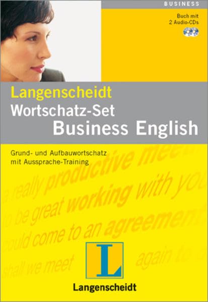 Langenscheidt Wortschatz-Set Business English - Set mit Buch und 2 Audio-CDs: Grund- und Aufbauwortschatz mit Aussprache-Training: Grund- und ... Min. Satzbeispiele u. Hörverständnis-Training Foreign Languages ​​& Dictionaries