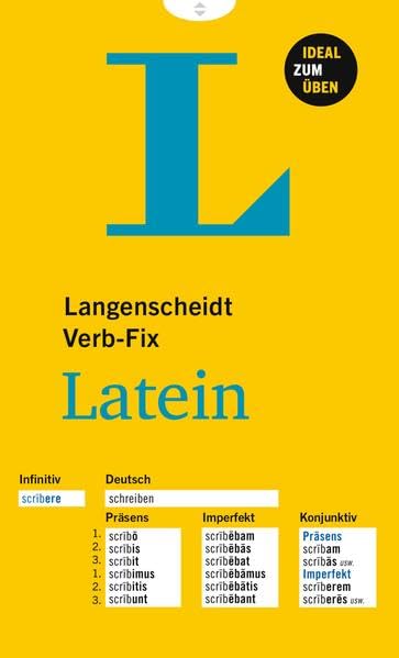 Langenscheidt Verb-Fix Latein - Lateinische Verben auf einen Blick - Ideal zum Üben General education
