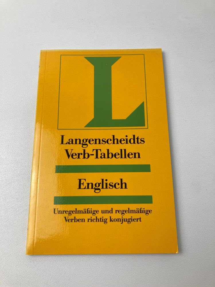 Product Image: Langenscheidt Verb-Tabellen: Langenscheidts Verb-Tabellen, Englisch