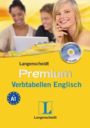 Langenscheidt Premium-Verbtabellen Englisch: Mit Konjugationstrainer auf CD-ROM Foreign Languages ​​& Dictionaries
